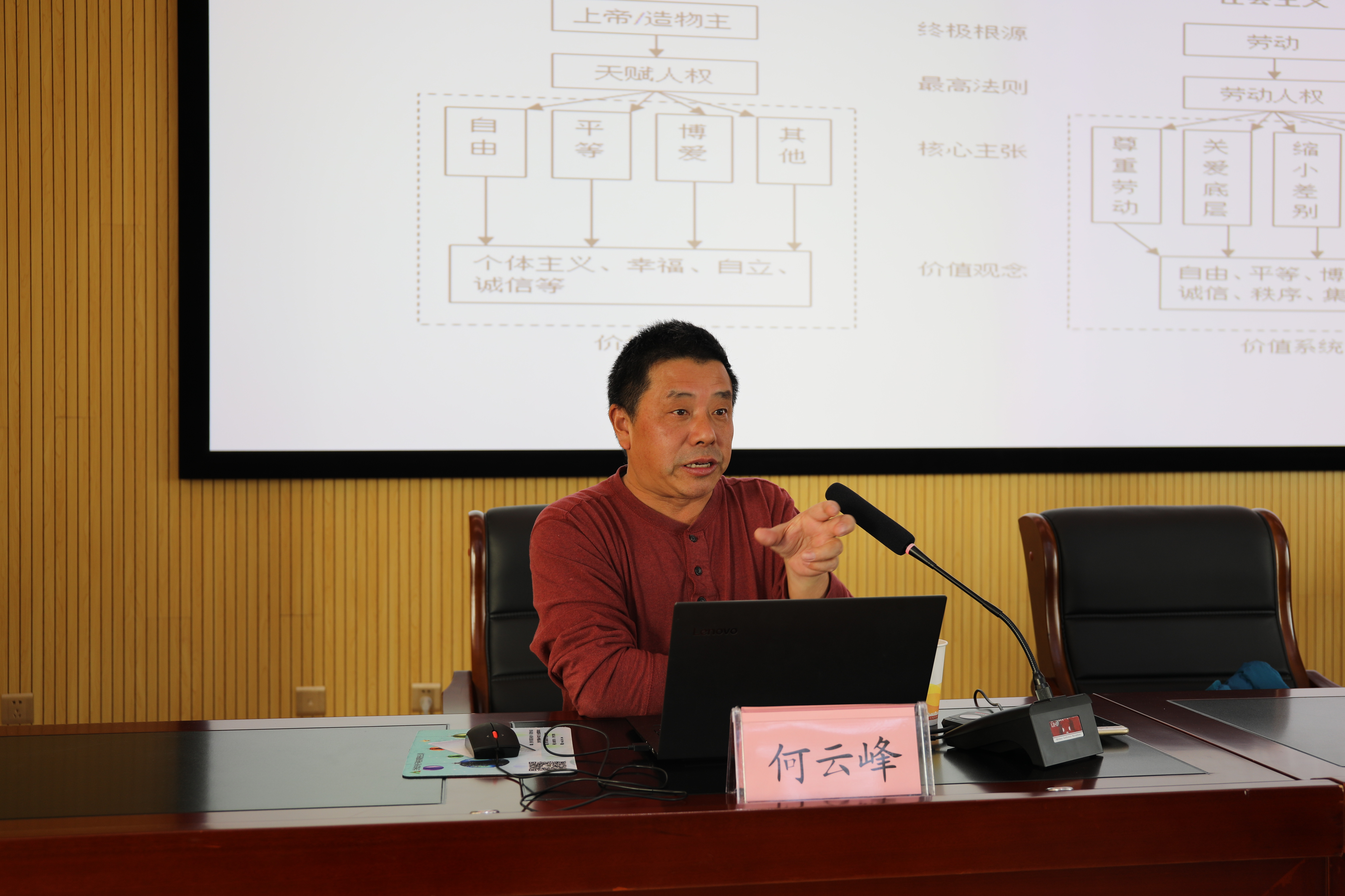 人文讲堂(三十五:上海师范大学何云峰教授来我院作学术报告